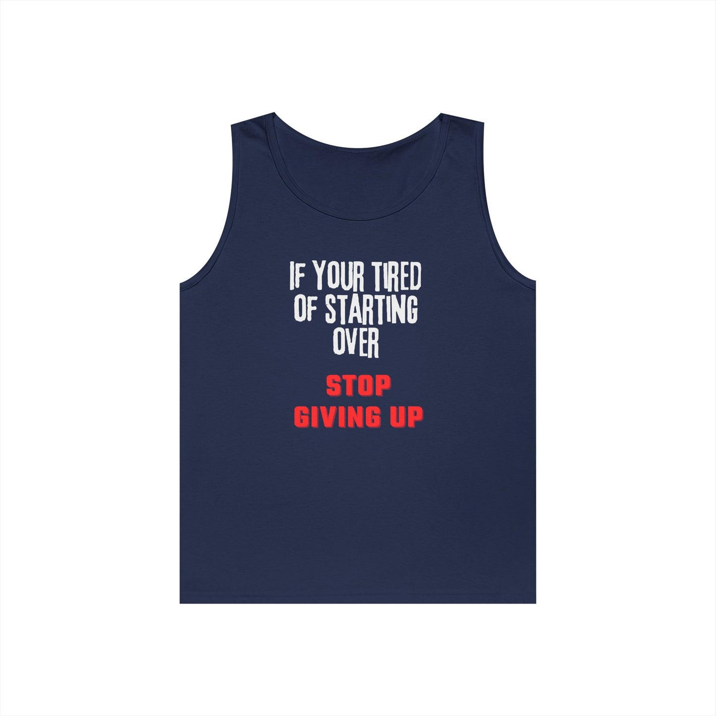 Stop Giving Up (W) Tank Top