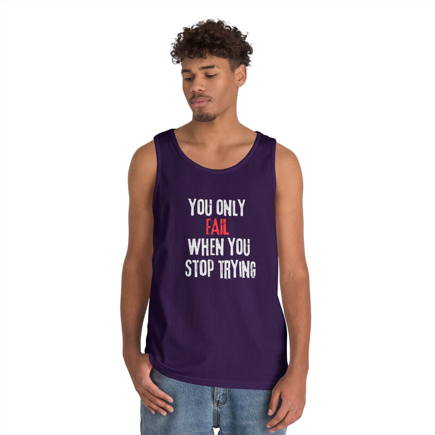 Stop Trying Tank Top