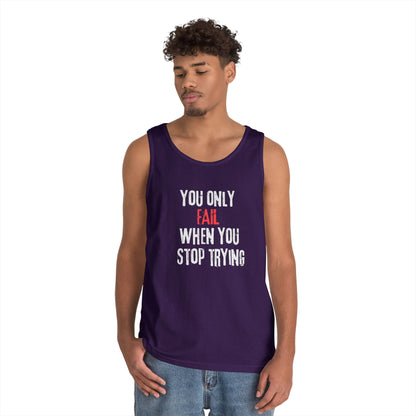 Stop Trying Tank Top