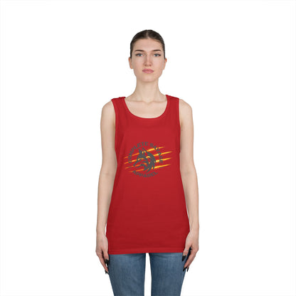 Big Logo Grey Tank Top