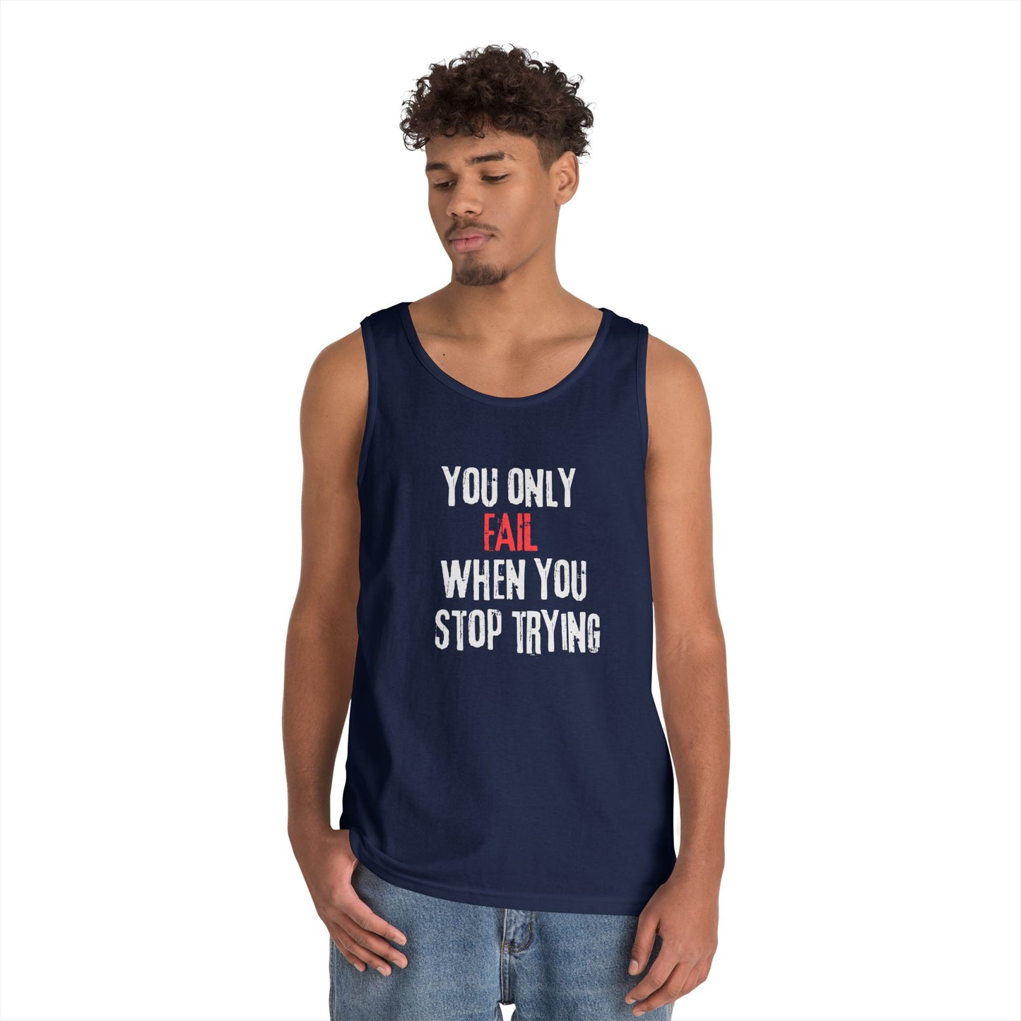 Stop Trying Tank Top