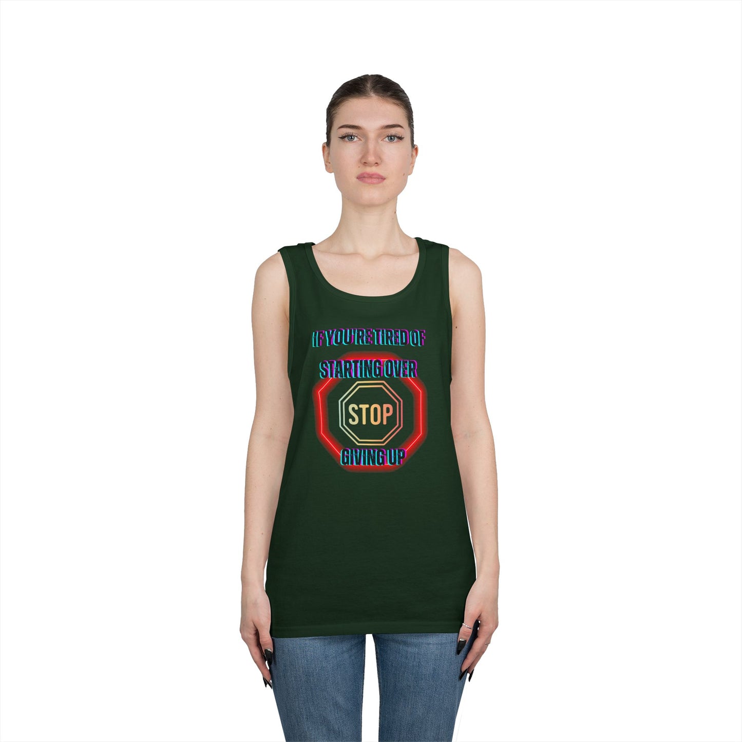 Stop Giving Up 2 Tank Top