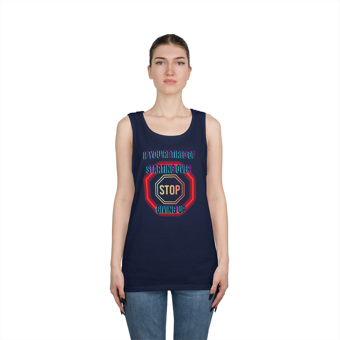 Stop Giving Up 2 Tank Top