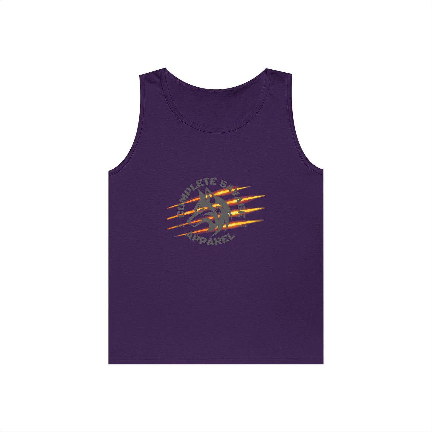 Big Logo Grey Tank Top
