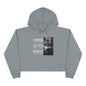 Coward Weak or WinnerCrop Hoodie