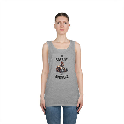 Be Savage Not Average Pit Bull Tank Top