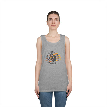 Big Logo Grey Tank Top