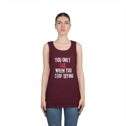 Stop Trying Tank Top