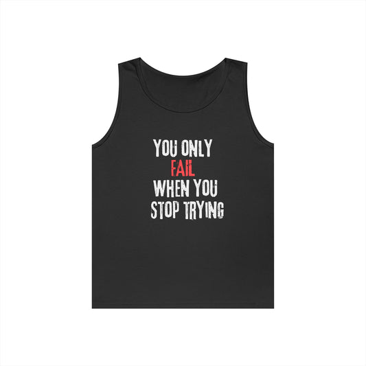 Stop Trying Tank Top