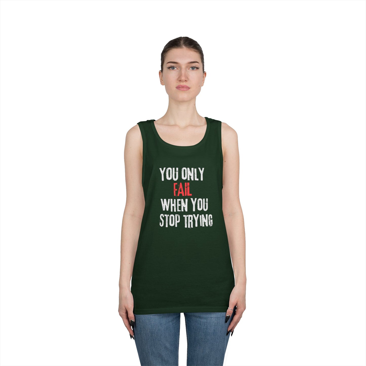 Stop Trying Tank Top