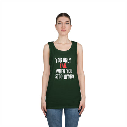 Stop Trying Tank Top