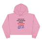 Shut Up And Lift 2 Crop Hoodie