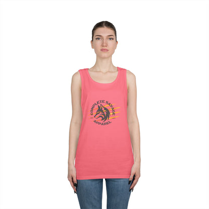 Big Logo Grey Tank Top