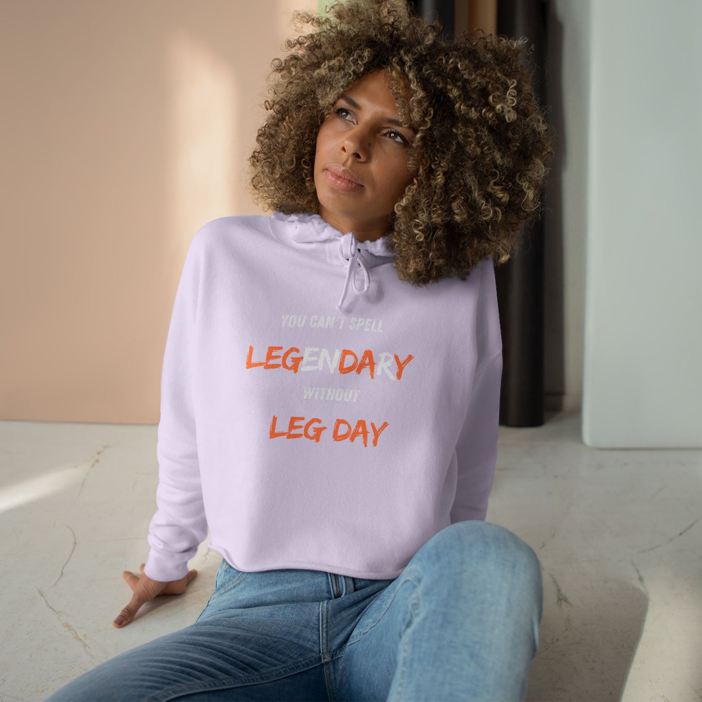 LEGendary Crop Hoodie