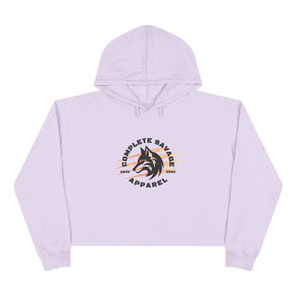 Big Logo Crop Hoodie