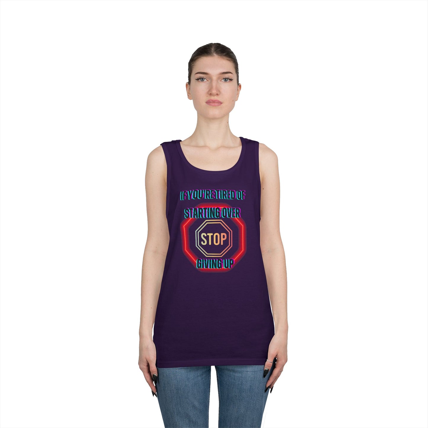 Stop Giving Up 2 Tank Top