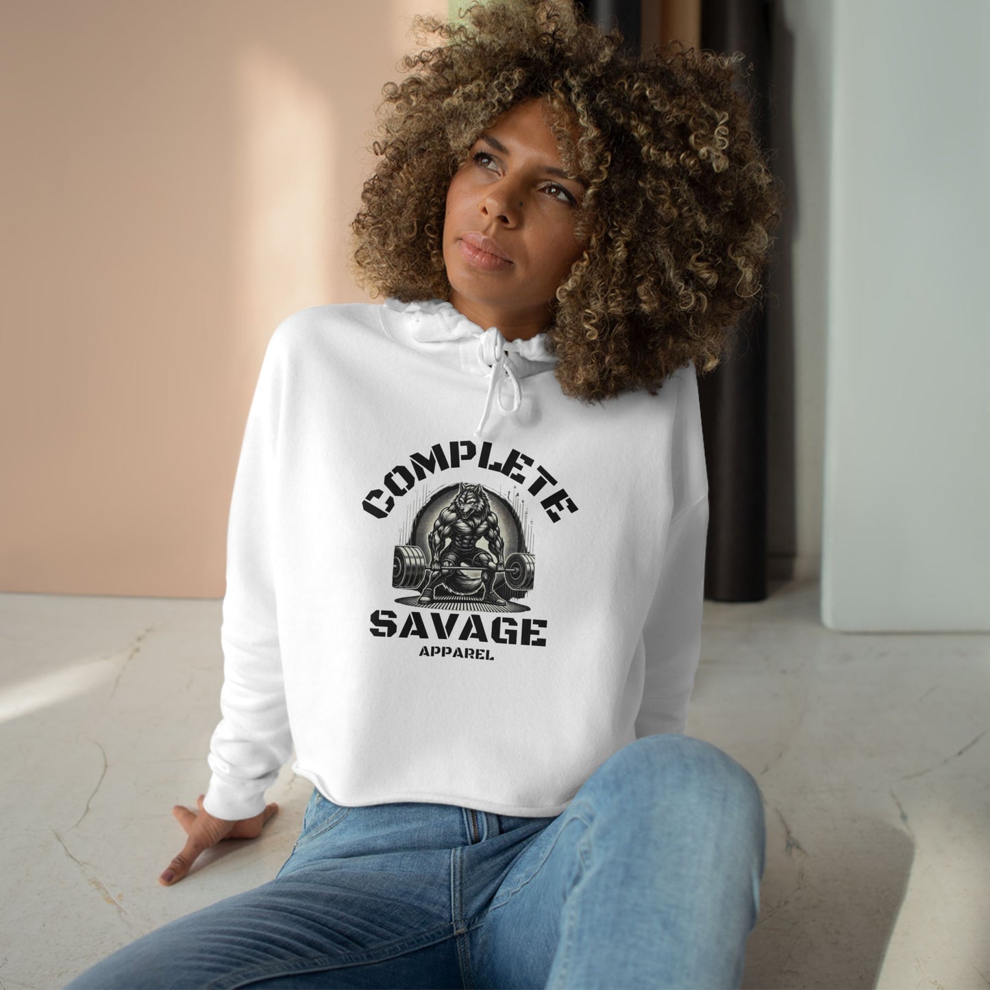 Complete Savage Crop Hoodie