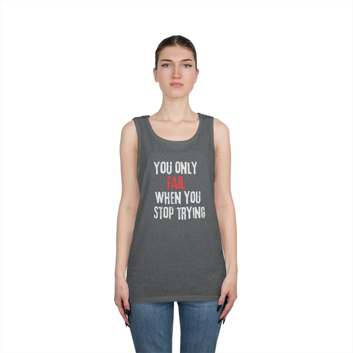 Stop Trying Tank Top