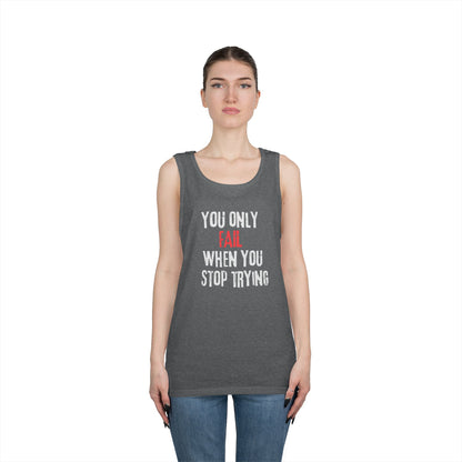 Stop Trying Tank Top
