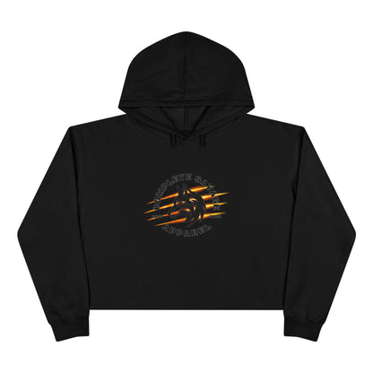 Big Logo Crop Hoodie