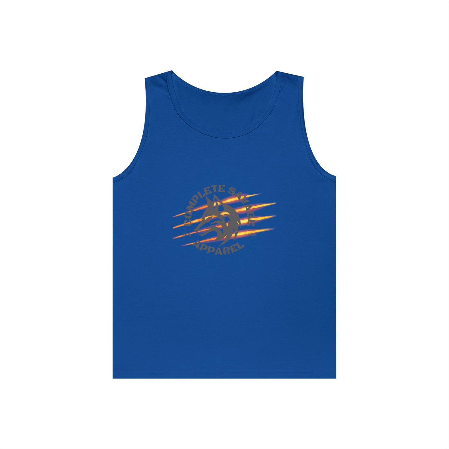 Big Logo Grey Tank Top