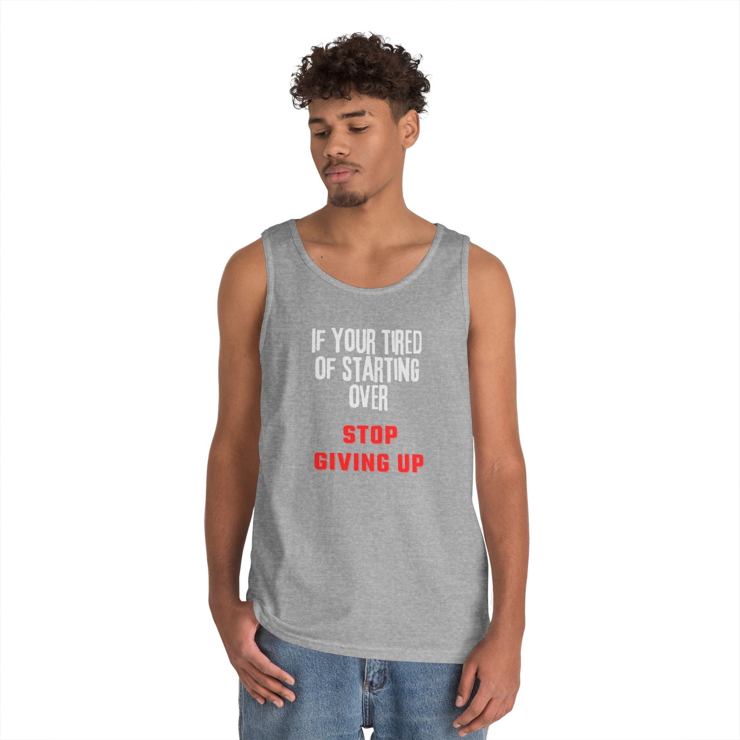 Stop Giving Up (W) Tank Top