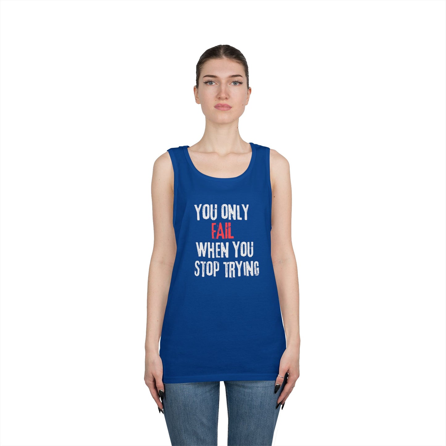 Stop Trying Tank Top