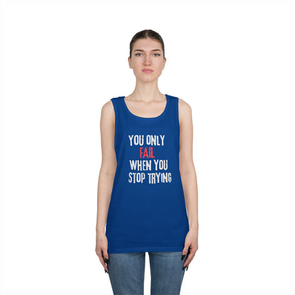 Stop Trying Tank Top