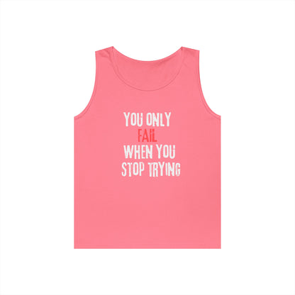 Stop Trying Tank Top