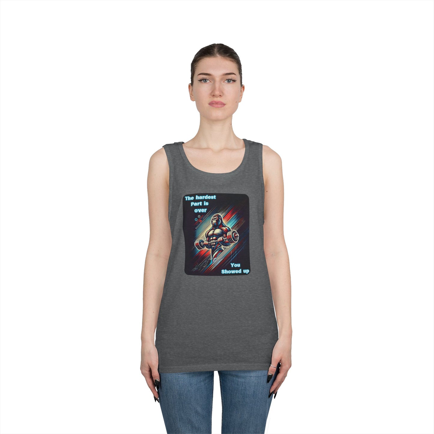 You Showed Up Tank Top